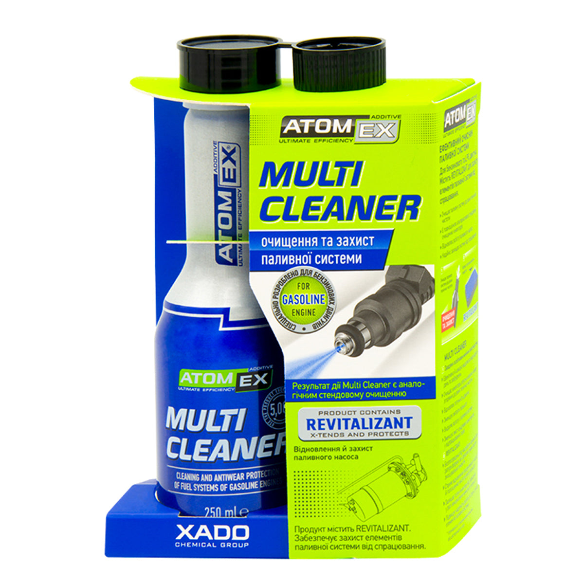 Atomex Total Flush – XADO Lithuania