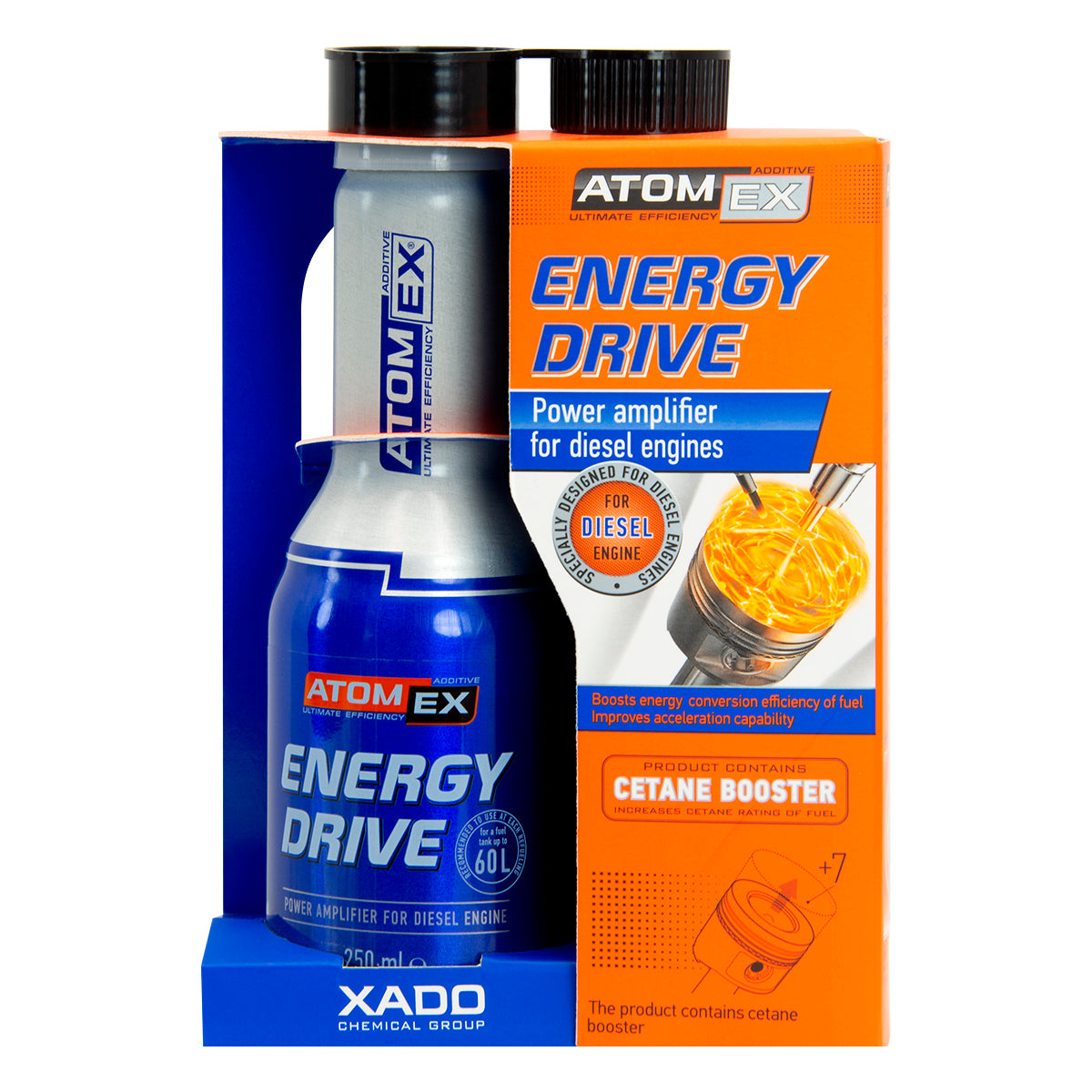 Atomex Energy Drive (Dyzeliui) – XADO Lithuania