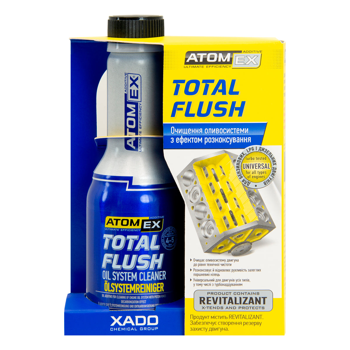 tomo⟡.* Atomex Total Flush – XADO Lithuania