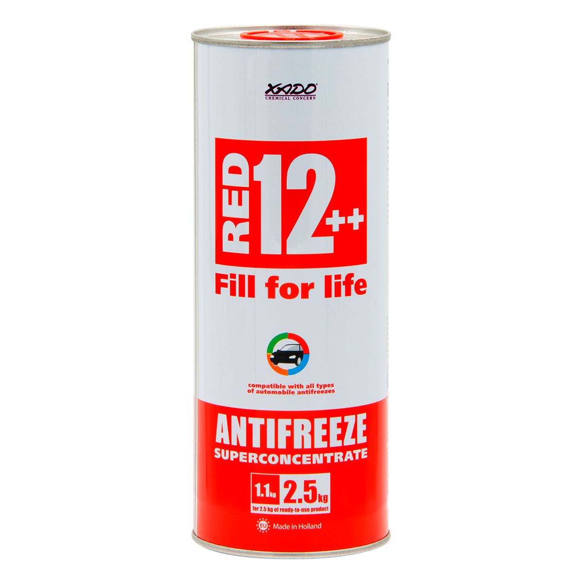 Antifreeze Red 12++ – XADO Lithuania